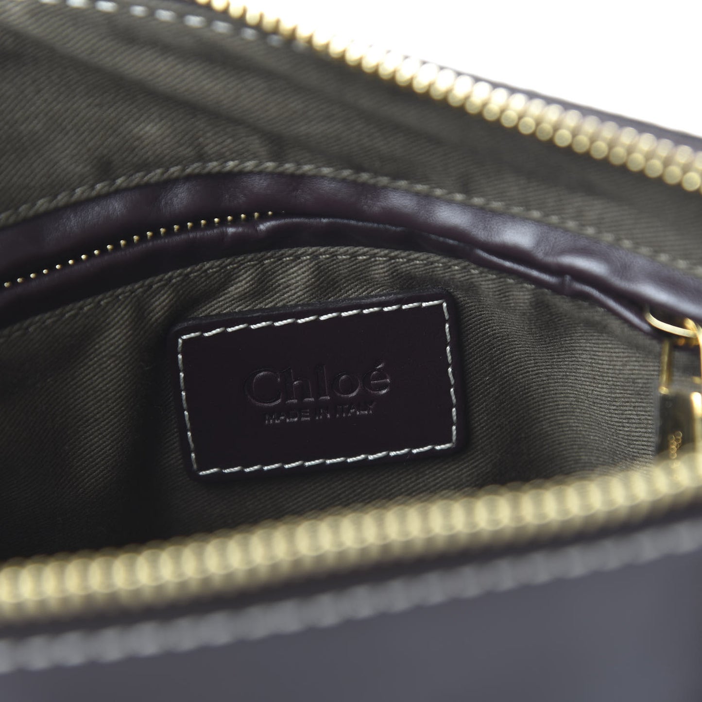 Smooth Calfskin Small Marcie Satchel Black Raisin