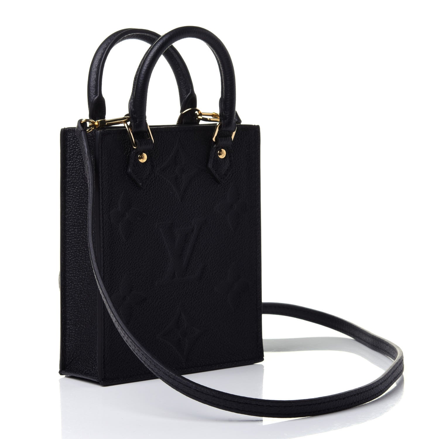 Louis Vuitton Empreinte Monogram Giant Petit Sac Plat Black 2 of 4