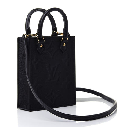 Louis Vuitton Empreinte Monogram Giant Petit Sac Plat Black 2 of 4