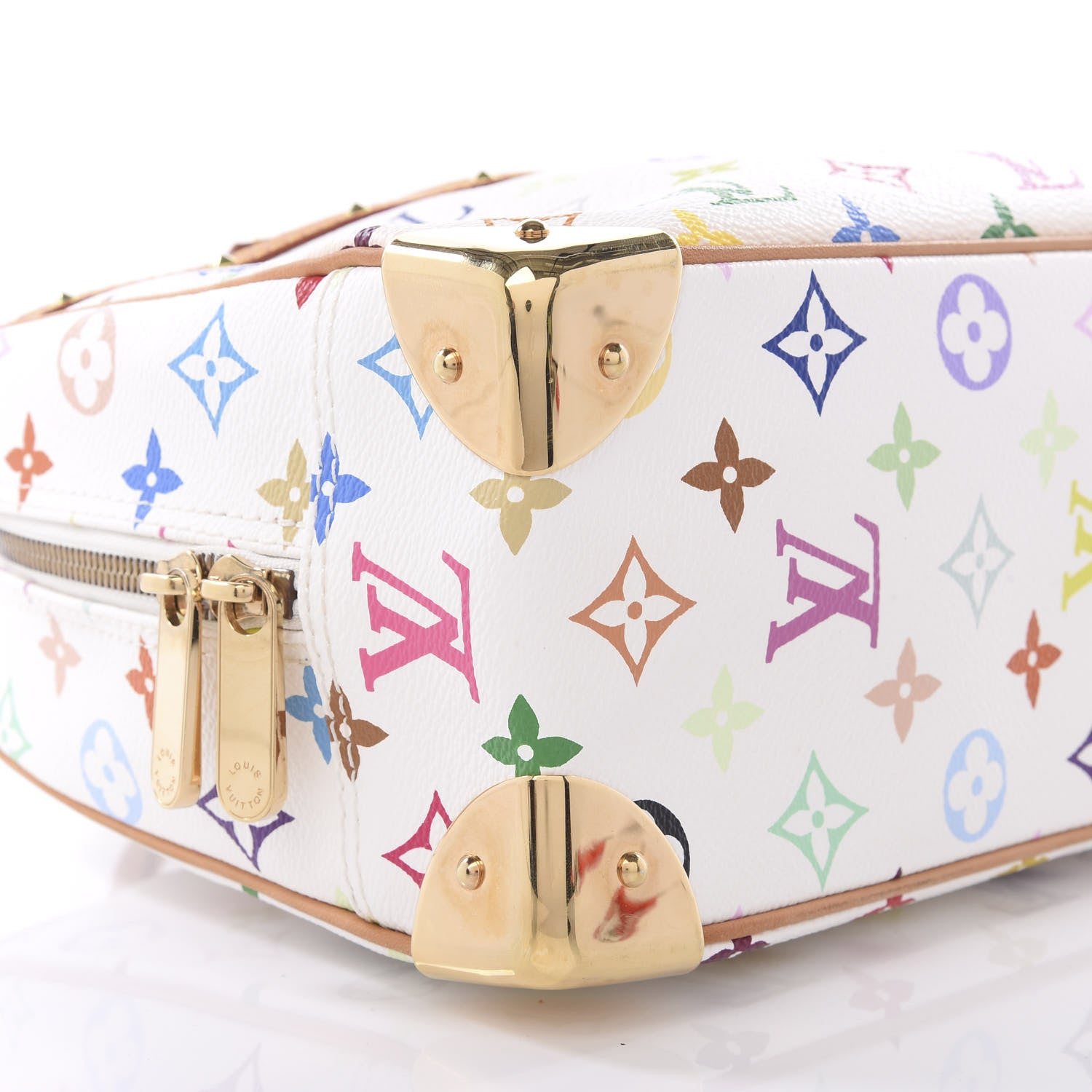 Louis Vuitton Monogram Multicolor Trouville White 8 of 9