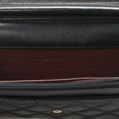 Chanel Lambskin Quilted Wallet On Chain WOC Black 12 of 12