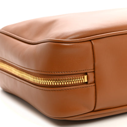 Miu Miu Soft Calf Softy Large Beau Top Handle Bag Cognac 8 of 9