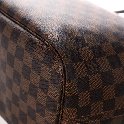 Louis Vuitton Damier Ebene Neo Neverfull MM Rose Ballerine 12 of 24