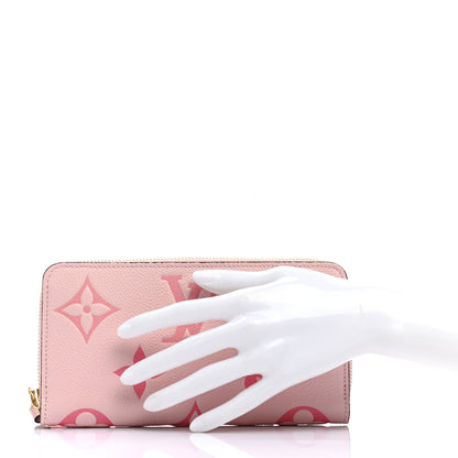 Louis Vuitton Empreinte Monogram Giant By The Pool Zippy Wallet Bouton De Rose 2 of 7