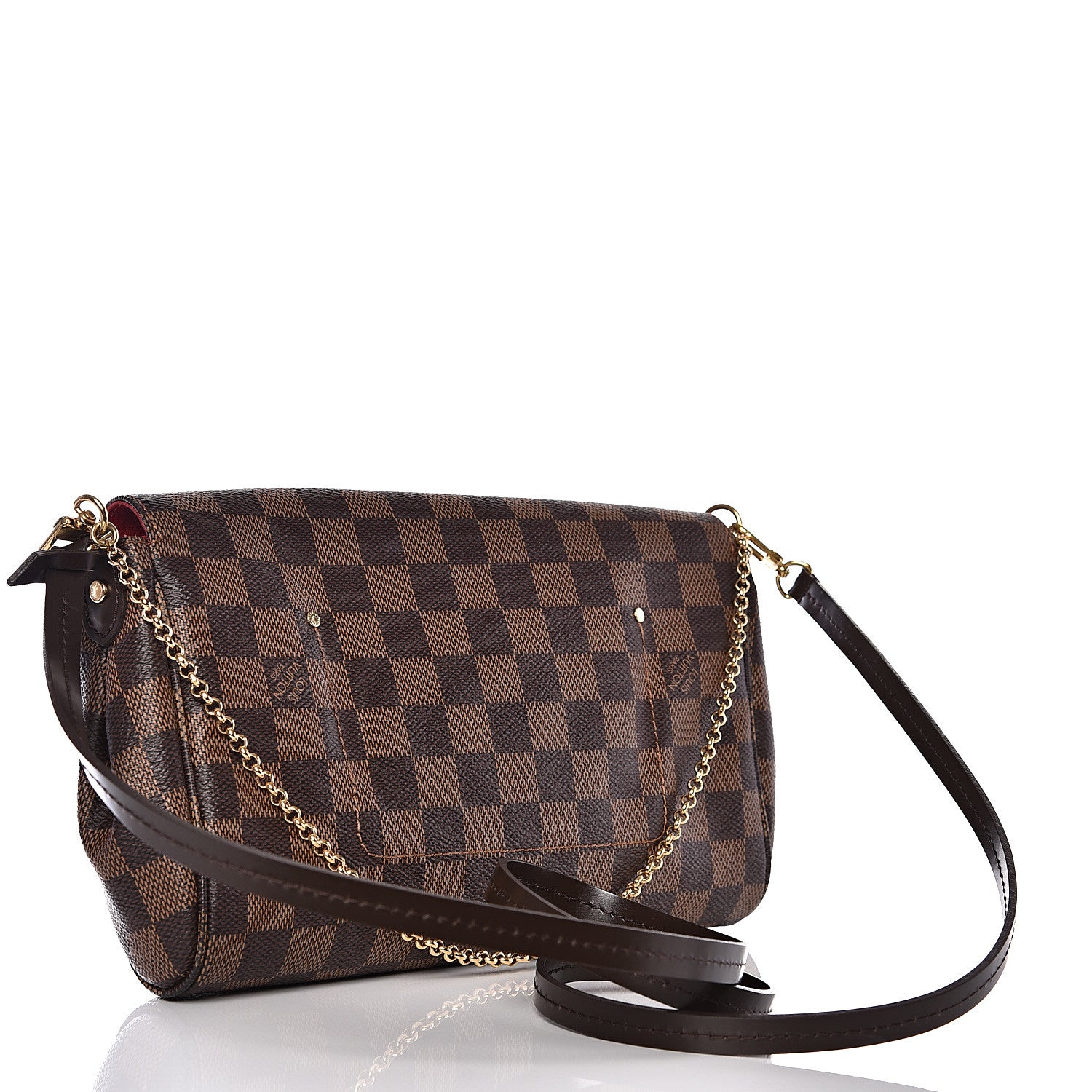 Louis Vuitton Damier Ebene Favorite MM 2 of 9