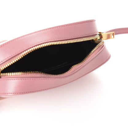 Saint Laurent Grain De Poudre Small Classic Monogram Camera Bag Old Rose 5 of 9