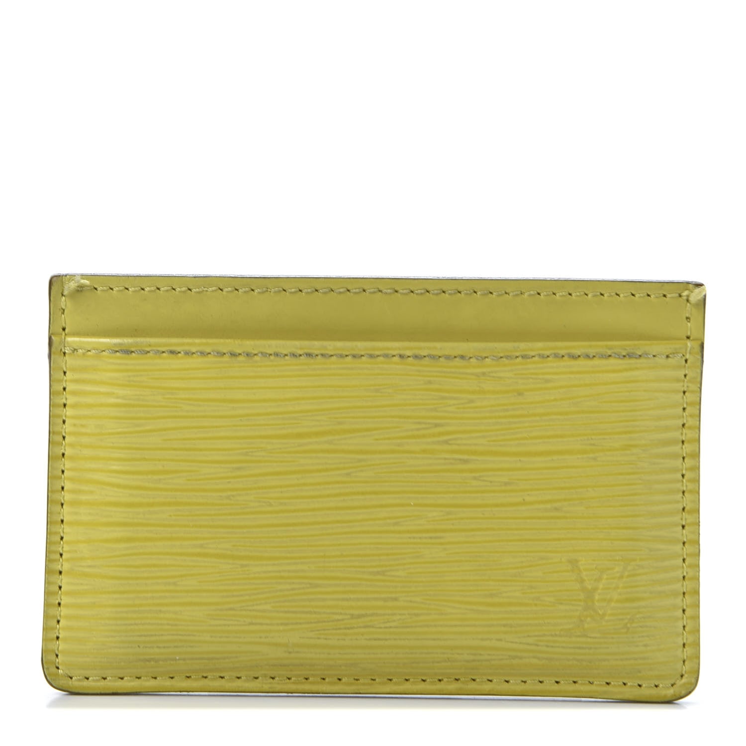 Louis Vuitton Epi Card Holder Pistache 1 of 8