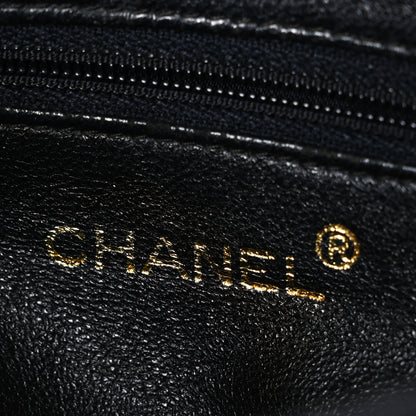 Chanel Lambskin Quilted Flap Shoulder Bag Black 5 of 10