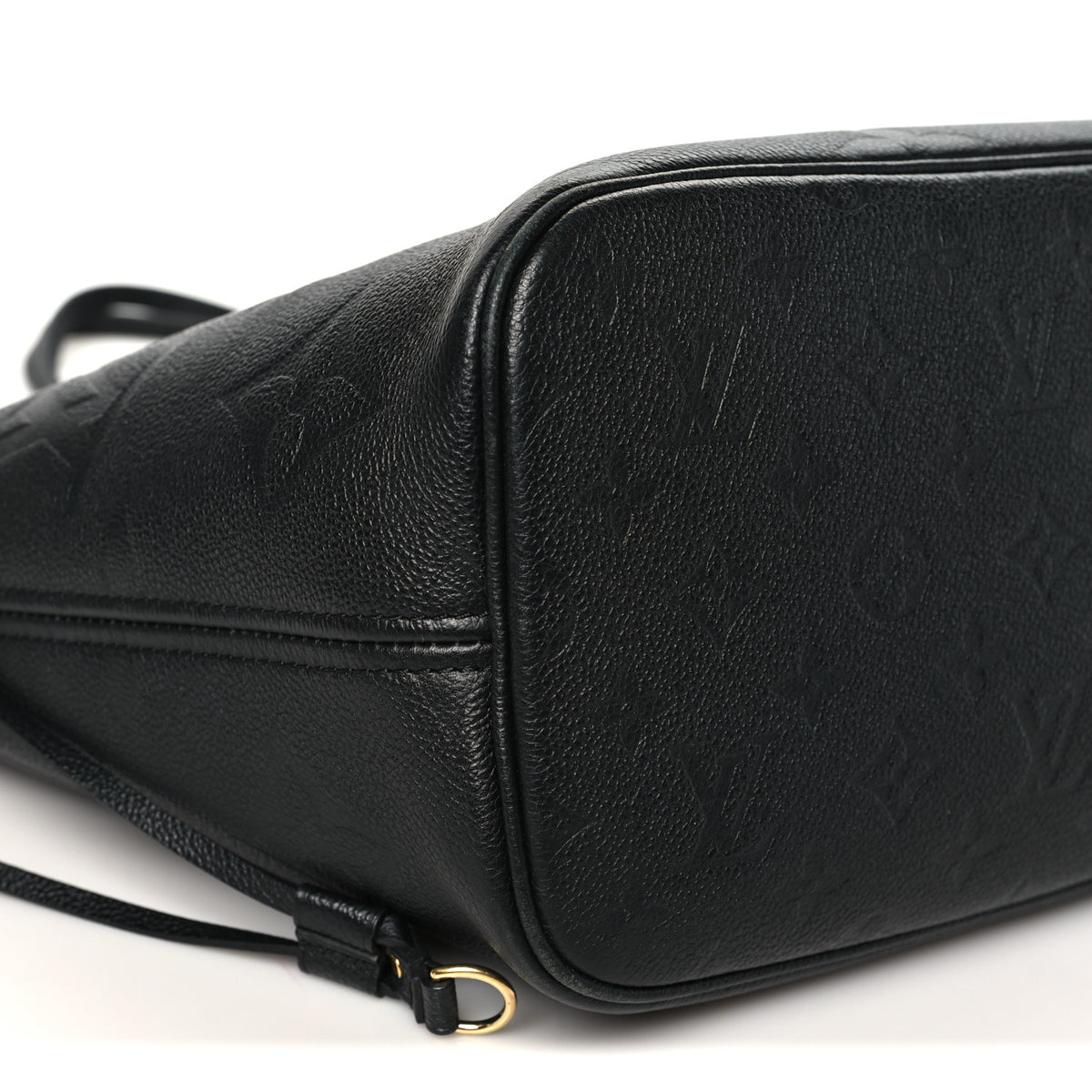 Louis Vuitton Empreinte Monogram Giant Neverfull MM Black 8 of 9