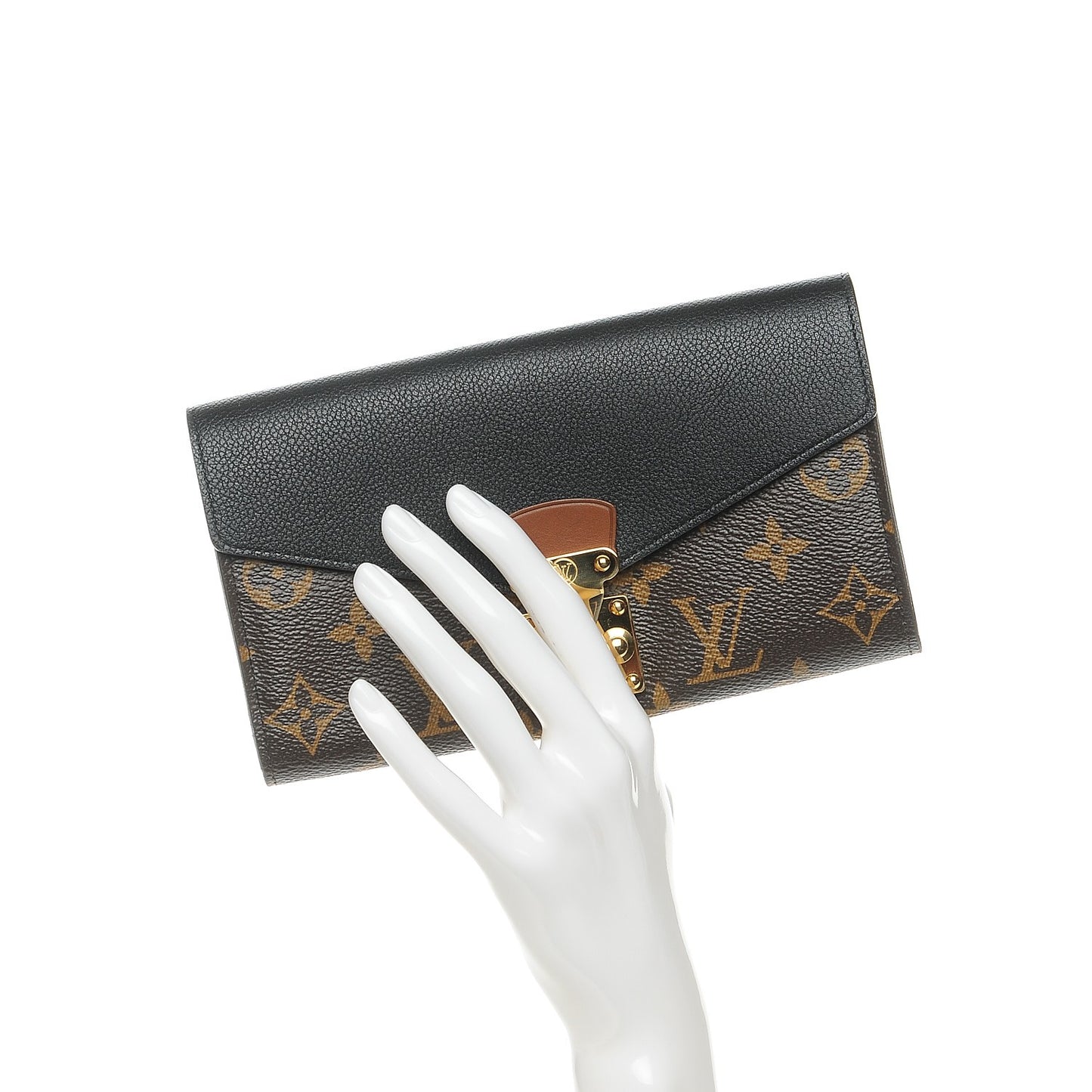 Monogram Pallas Wallet Black