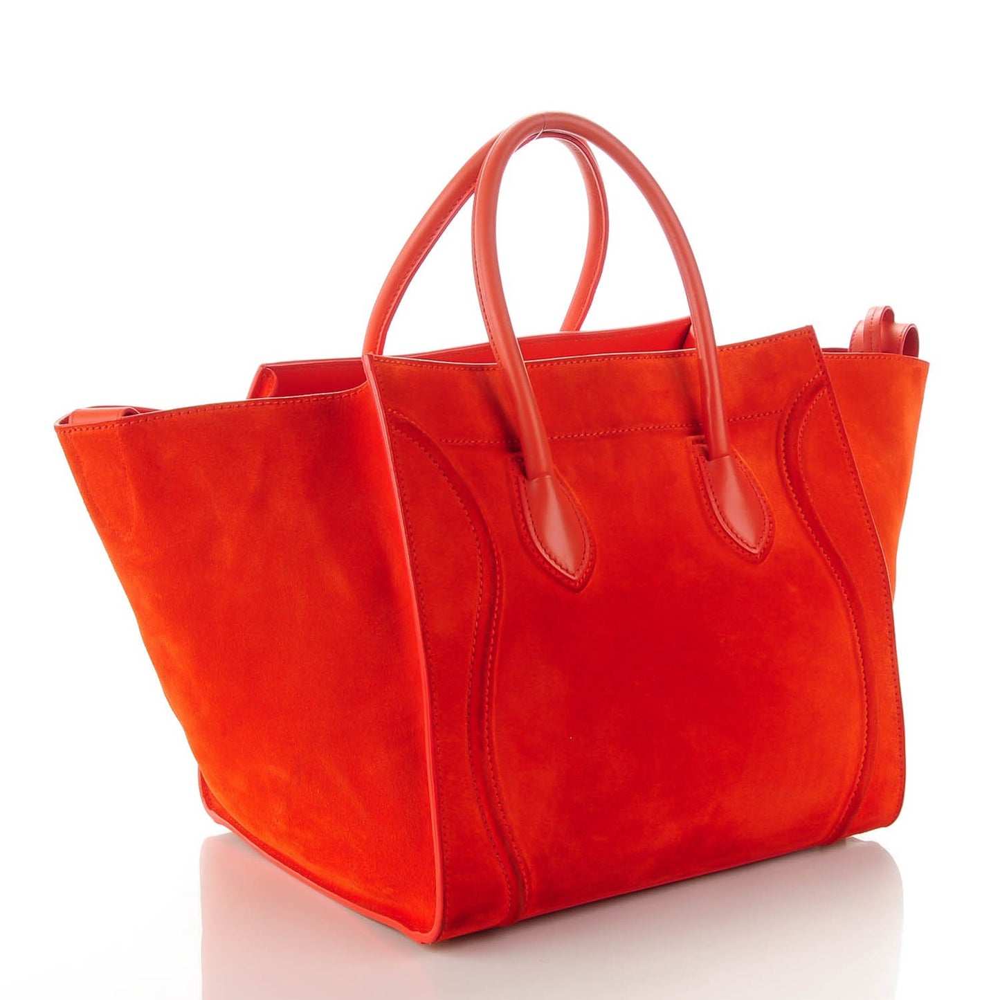 Nubuck Medium Phantom Luggage Bright Orange