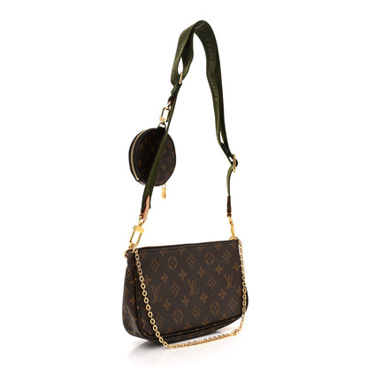 Louis Vuitton Monogram Multi Pochette Accessories Kaki 3 of 14