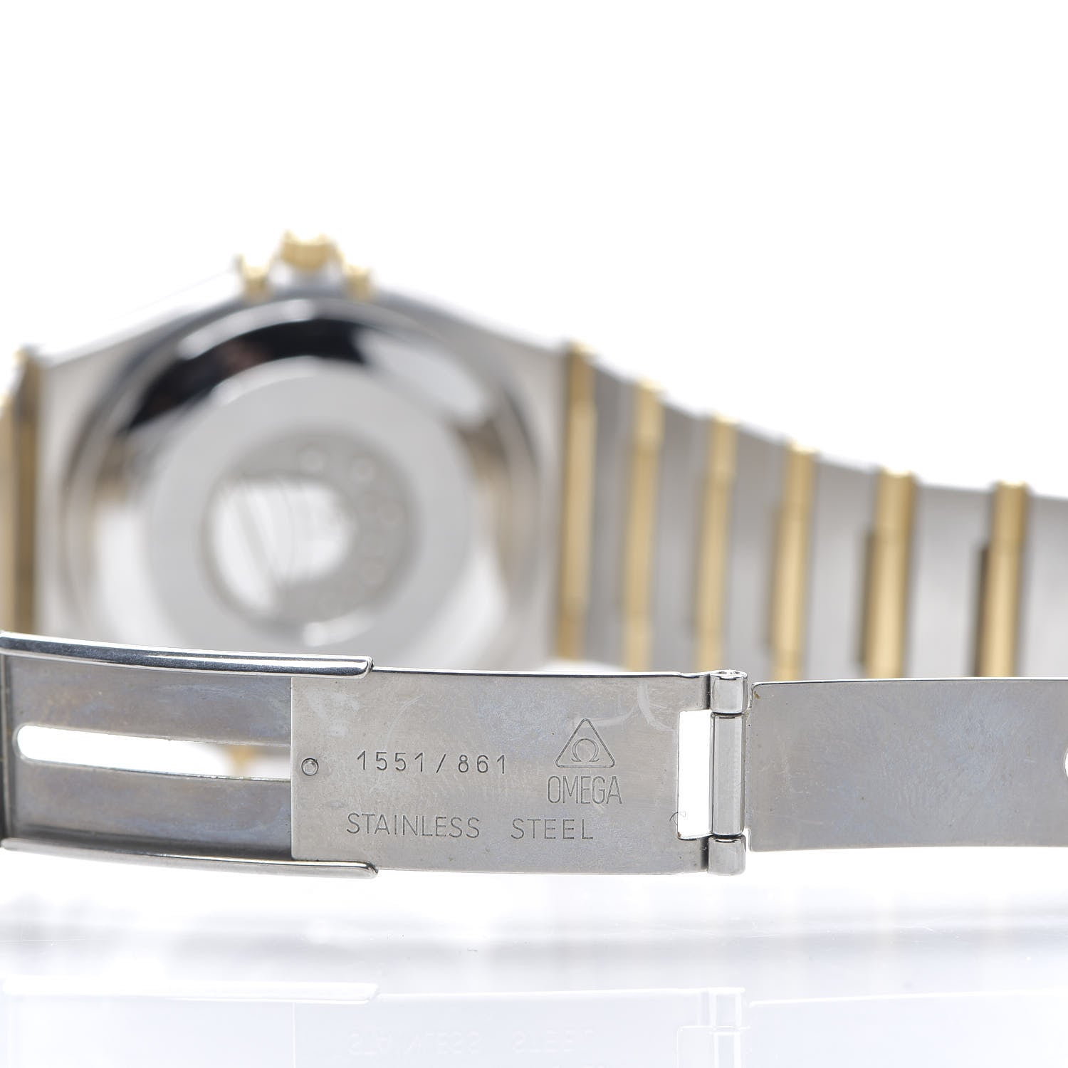 Omega Stainless Steel 18K Yellow Gold 35mm Constellation Automatic Watch White 1202.30 4 of 6