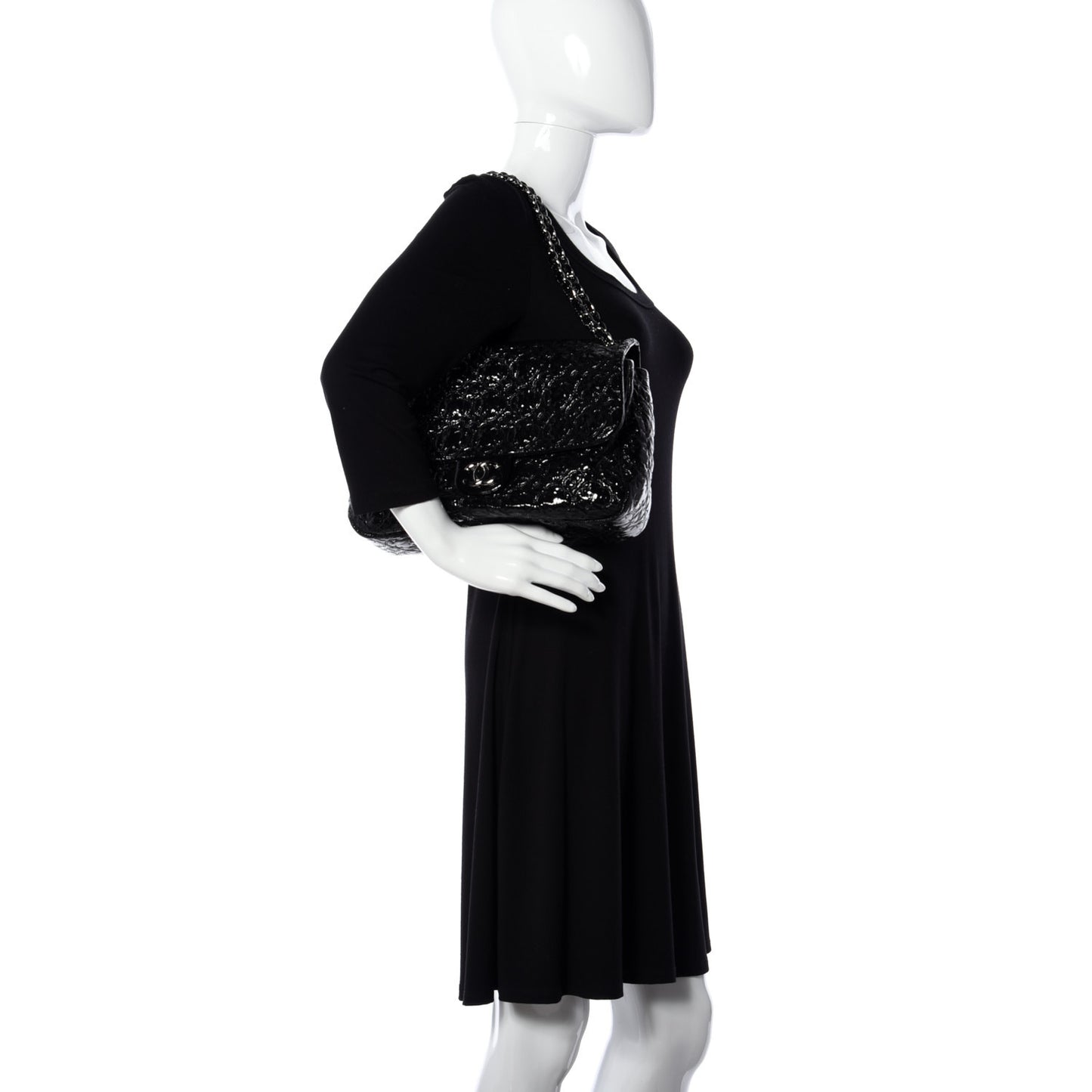 Vinyl Rock In Moscow Single Flap Black