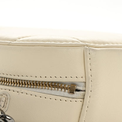 Chanel Lambskin Quilted Chanel 19 Round Clutch With Chain White 14 of 14