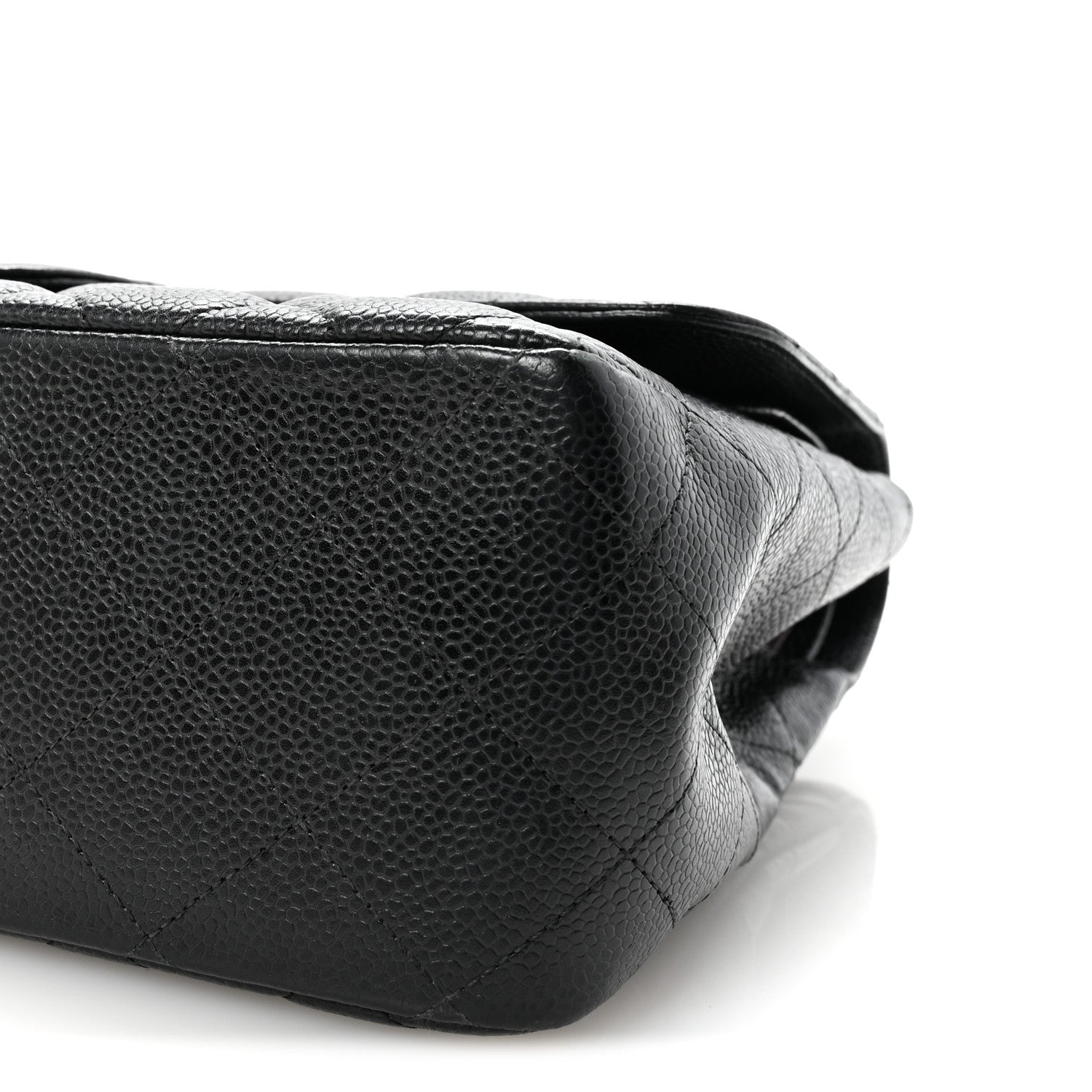 Chanel Caviar Quilted Jumbo Double Flap Black 10 of 10