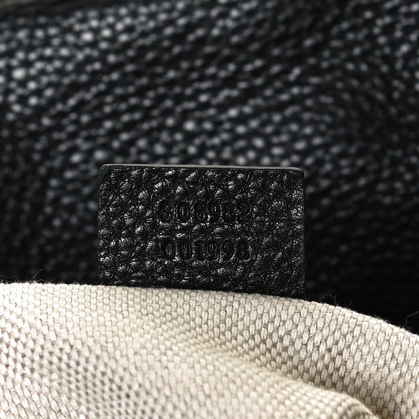 Pebbled Calfskin Medium Soho Chain Shoulder Bag Black
