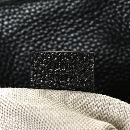 Gucci Pebbled Calfskin Medium Soho Chain Shoulder Bag Black 7 of 11