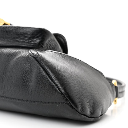 Chloe Grained Calfskin The 99 Shoulder Bag Black 9 of 10