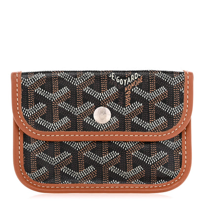 Goyard Goyardine Mini Anjou Pouch Black Gold 1 of 10