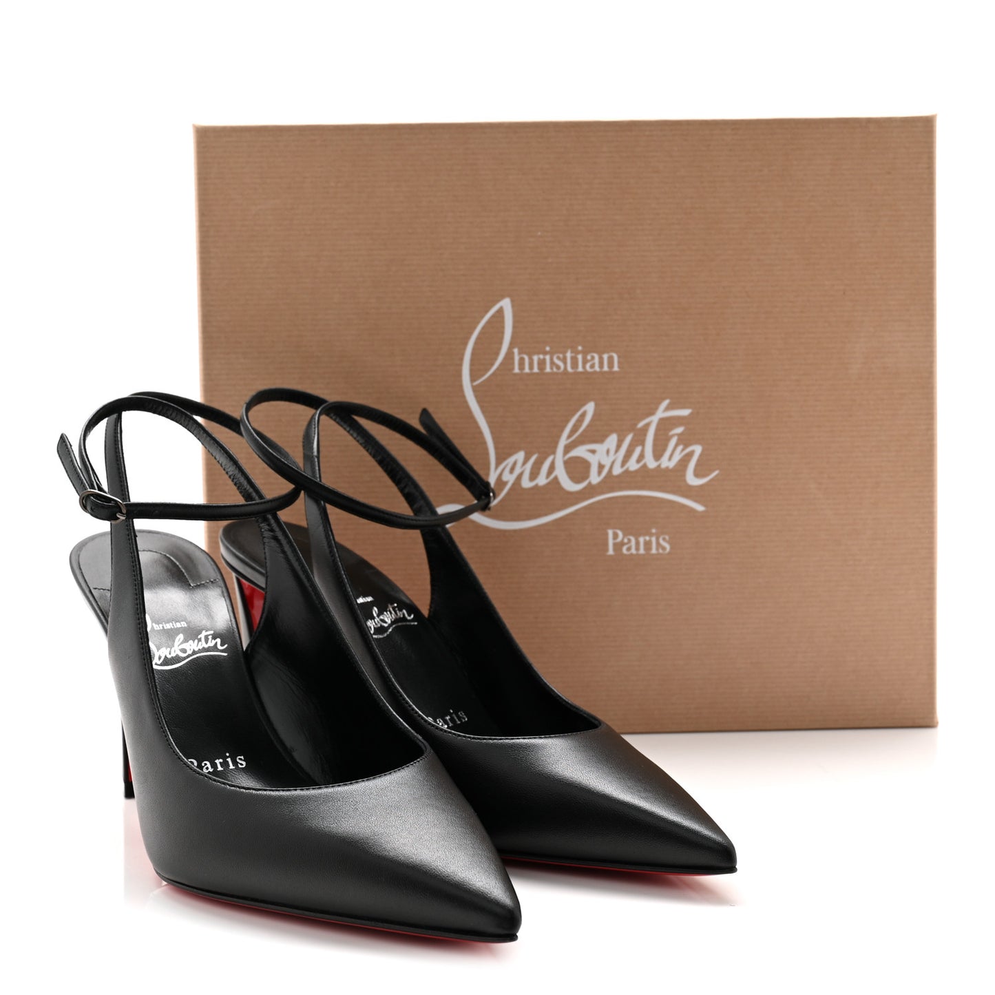 Veau Velours Condora Strap 100 Pumps 36.5 Galactiqueen 37.5 Black