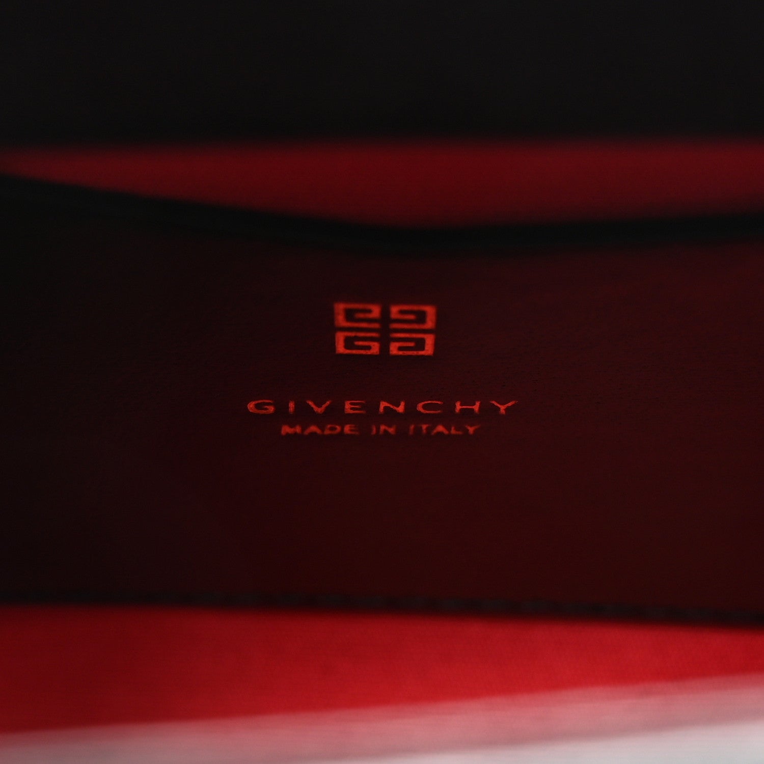 Givenchy Box Calfskin Toy Antigona Black Red 6 of 9