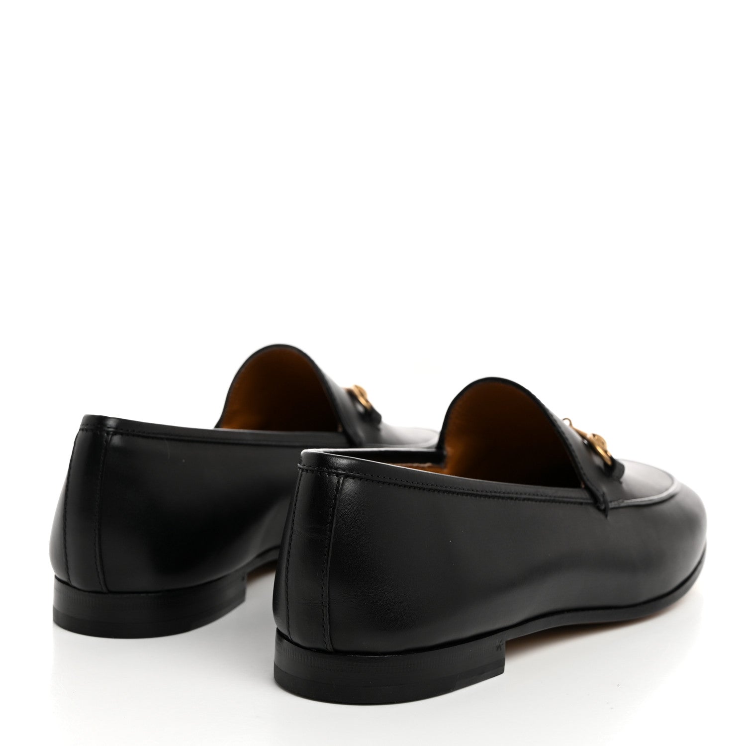 Gucci Calfskin Womens Jordaan Loafers 41 Black 4 of 9