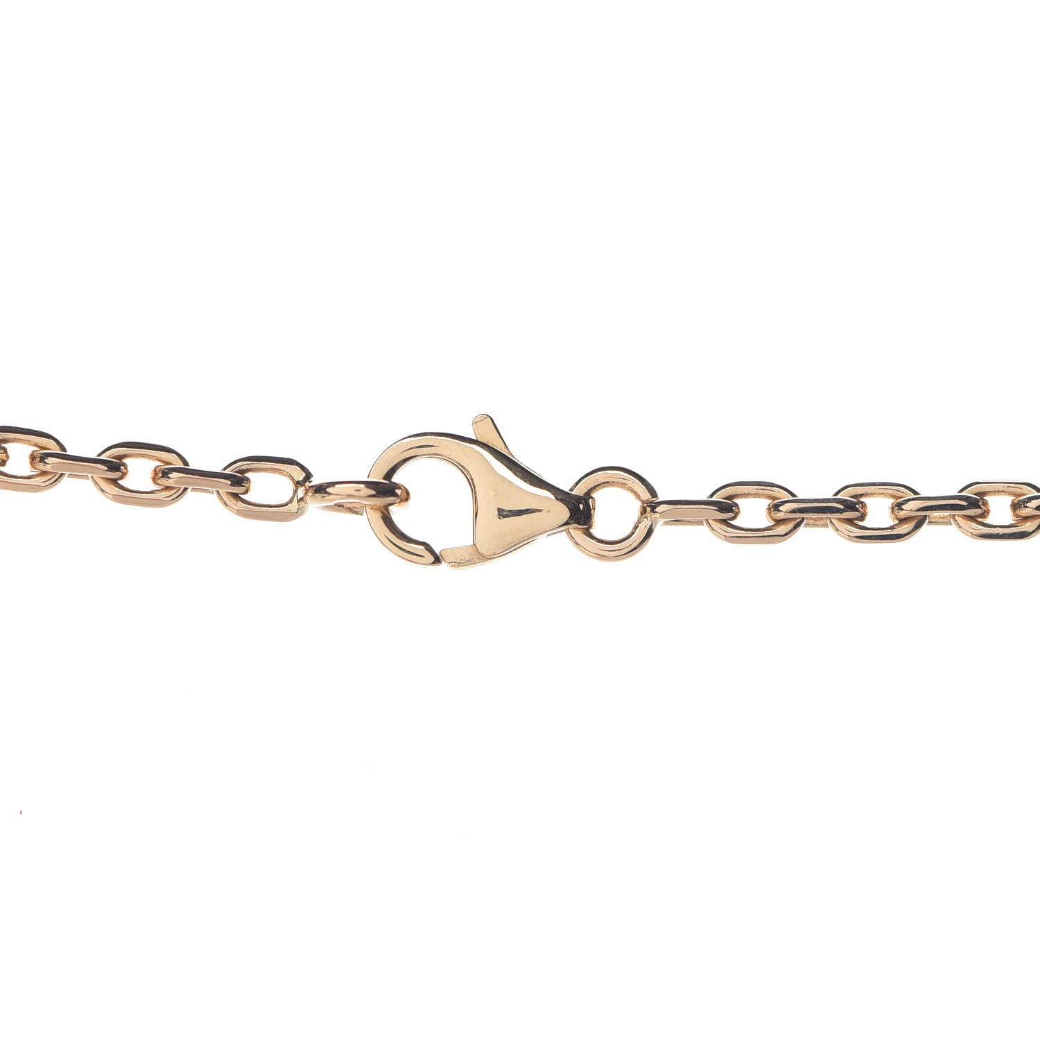 Van Cleef & Arpels 18K Yellow Gold Mother of Pearl 10 Motifs Vintage Alhambra Necklace 4 of 7
