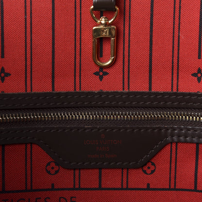 Louis Vuitton Damier Ebene Neverfull MM 8 of 10