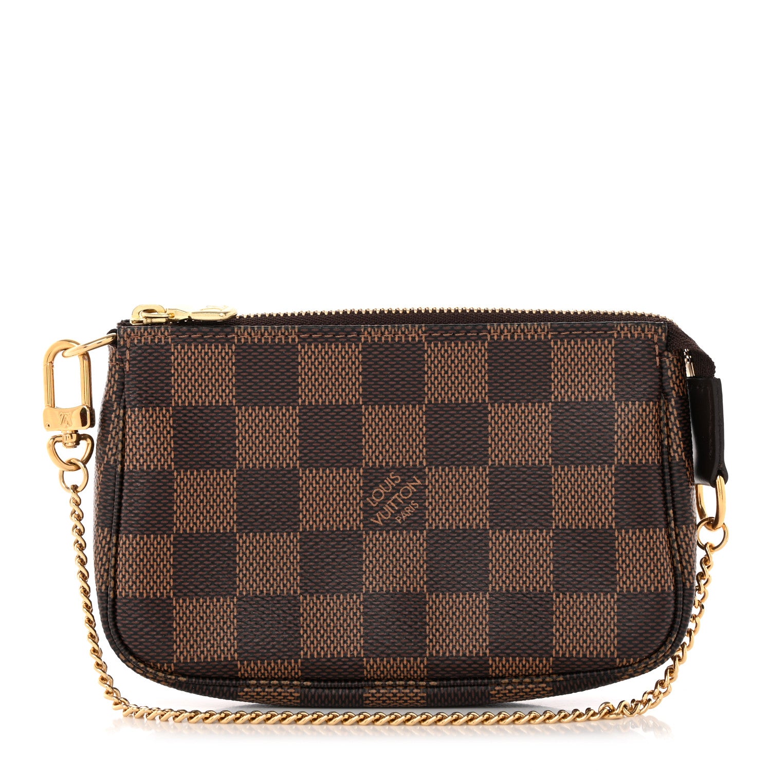 Louis Vuitton Damier Ebene Mini Pochette Accessories 1 of 7
