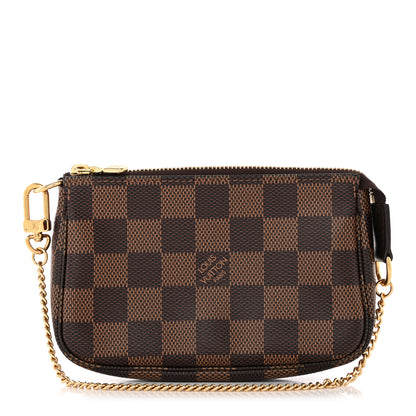 Louis Vuitton Damier Ebene Mini Pochette Accessories 1 of 7