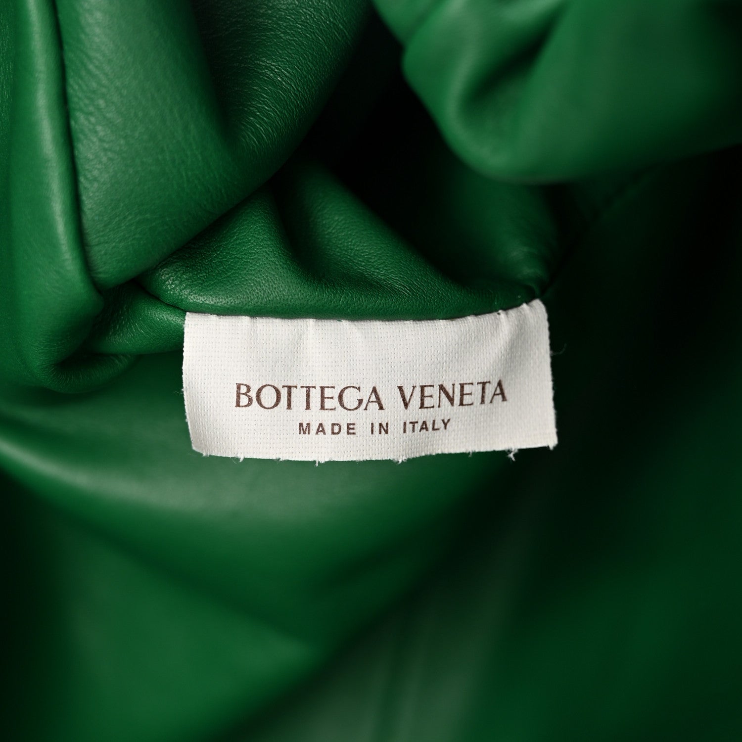 Bottega Veneta Smooth Butter Calf The Pouch Oversized Clutch Racing Green 7 of 9
