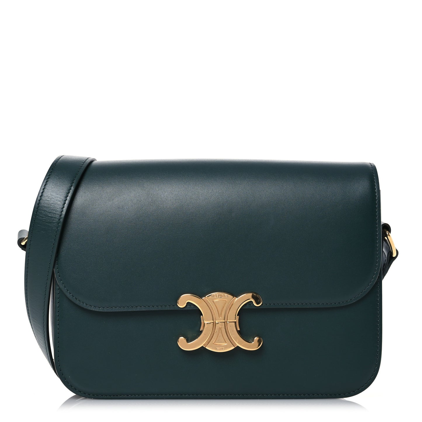 Shiny Calfskin Medium Triomphe Amazone