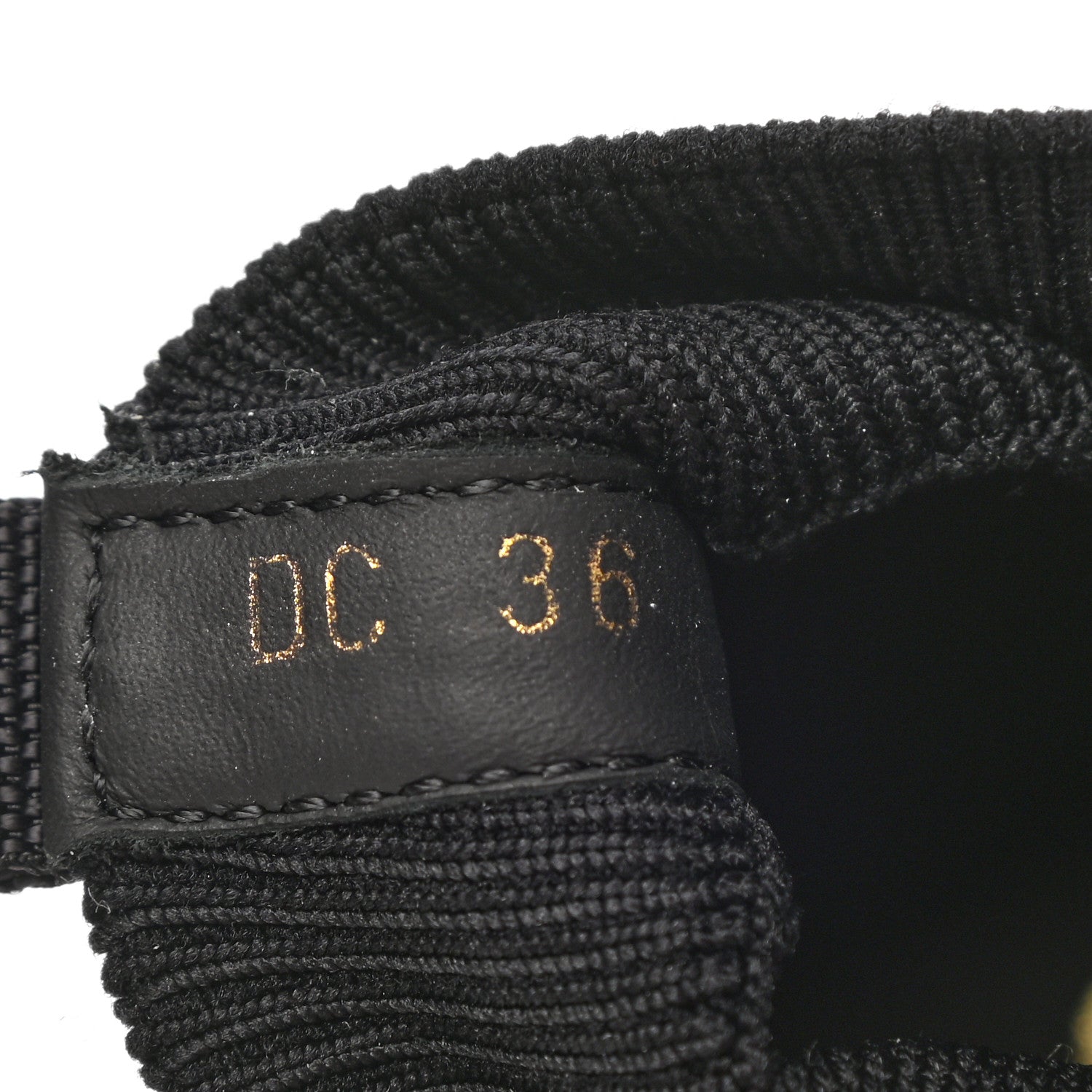 Christian Dior Technical Mesh Cannage Womens Walk'n Dior High Top Sneakers 36 Black 7 of 8