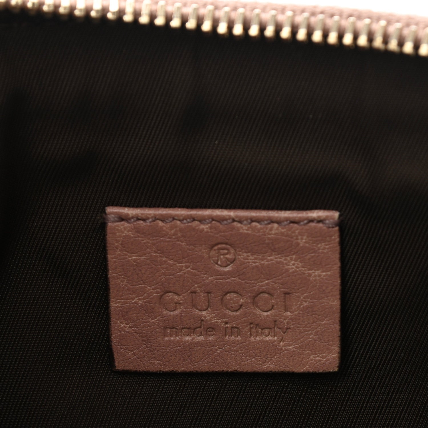 Gucci Guccissima New Britt Wristlet Light Pink 5 of 5