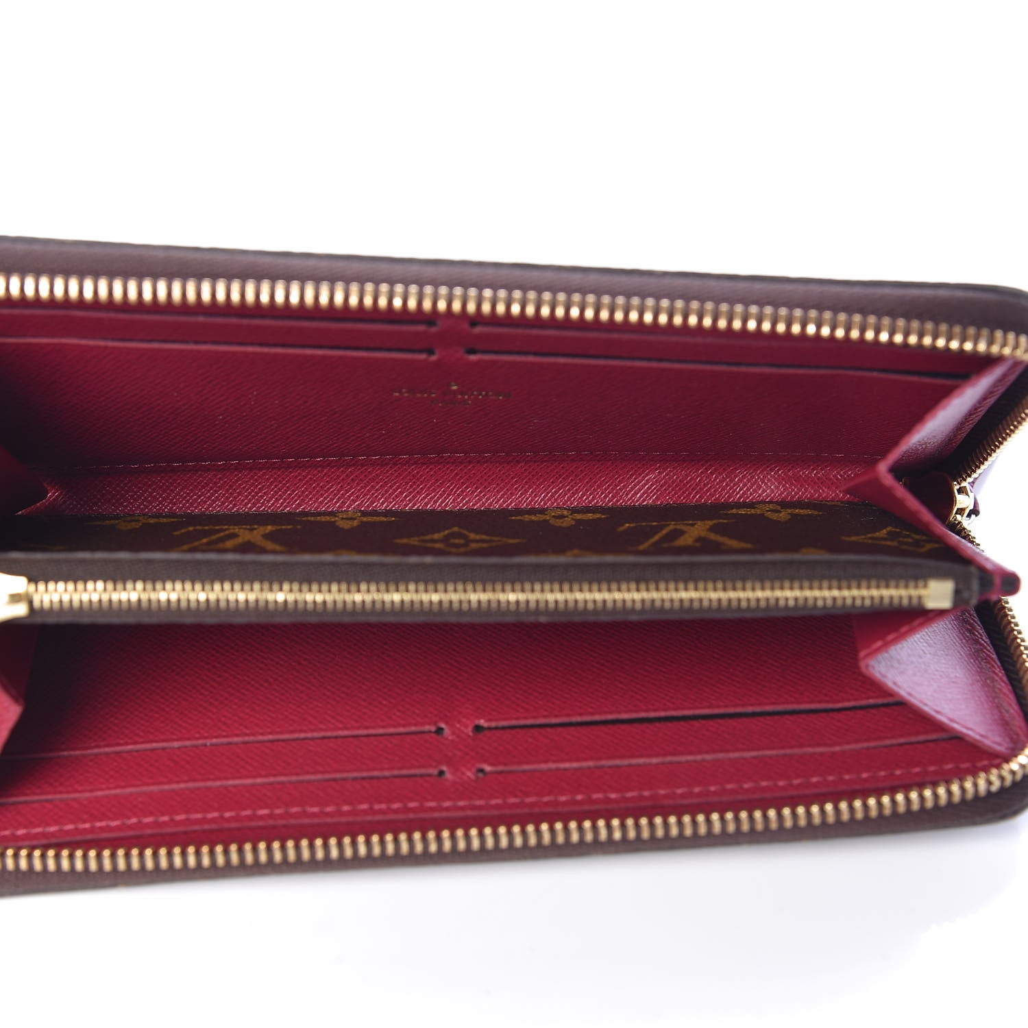 Louis Vuitton Monogram Clemence Wallet Fuchsia 5 of 7