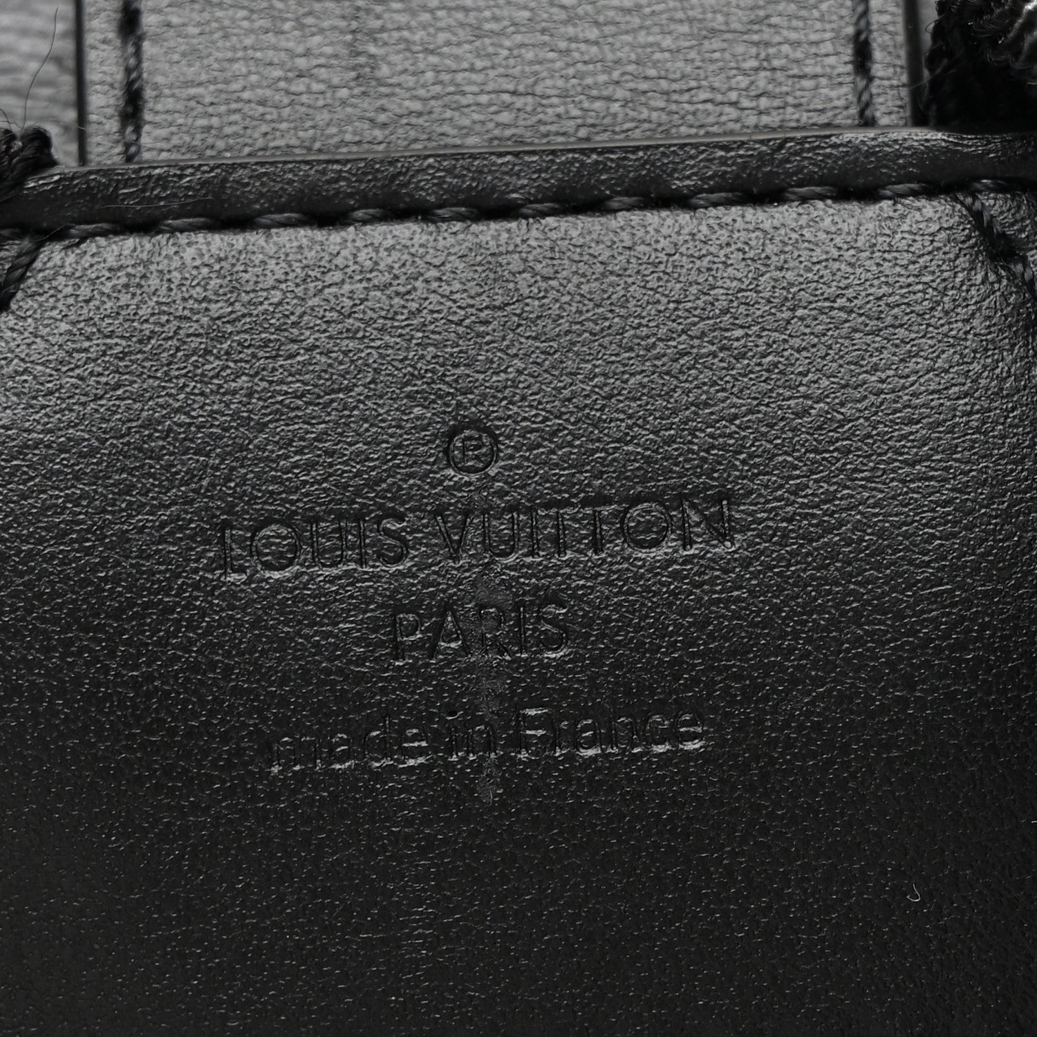 Louis Vuitton Monogram Eclipse Saumur Backpack 6 of 9