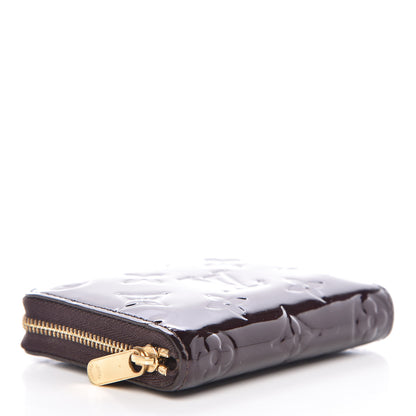 Louis Vuitton Vernis Zippy Coin Purse Wallet Amarante 4 of 8