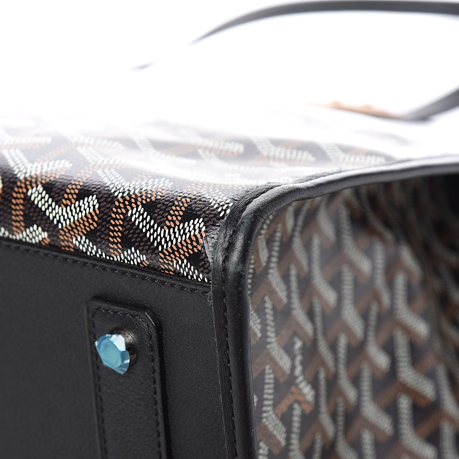 Goyard Goyardine Marquises Tote Black 10 of 11