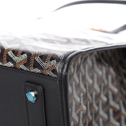 Goyard Goyardine Marquises Tote Black 10 of 11