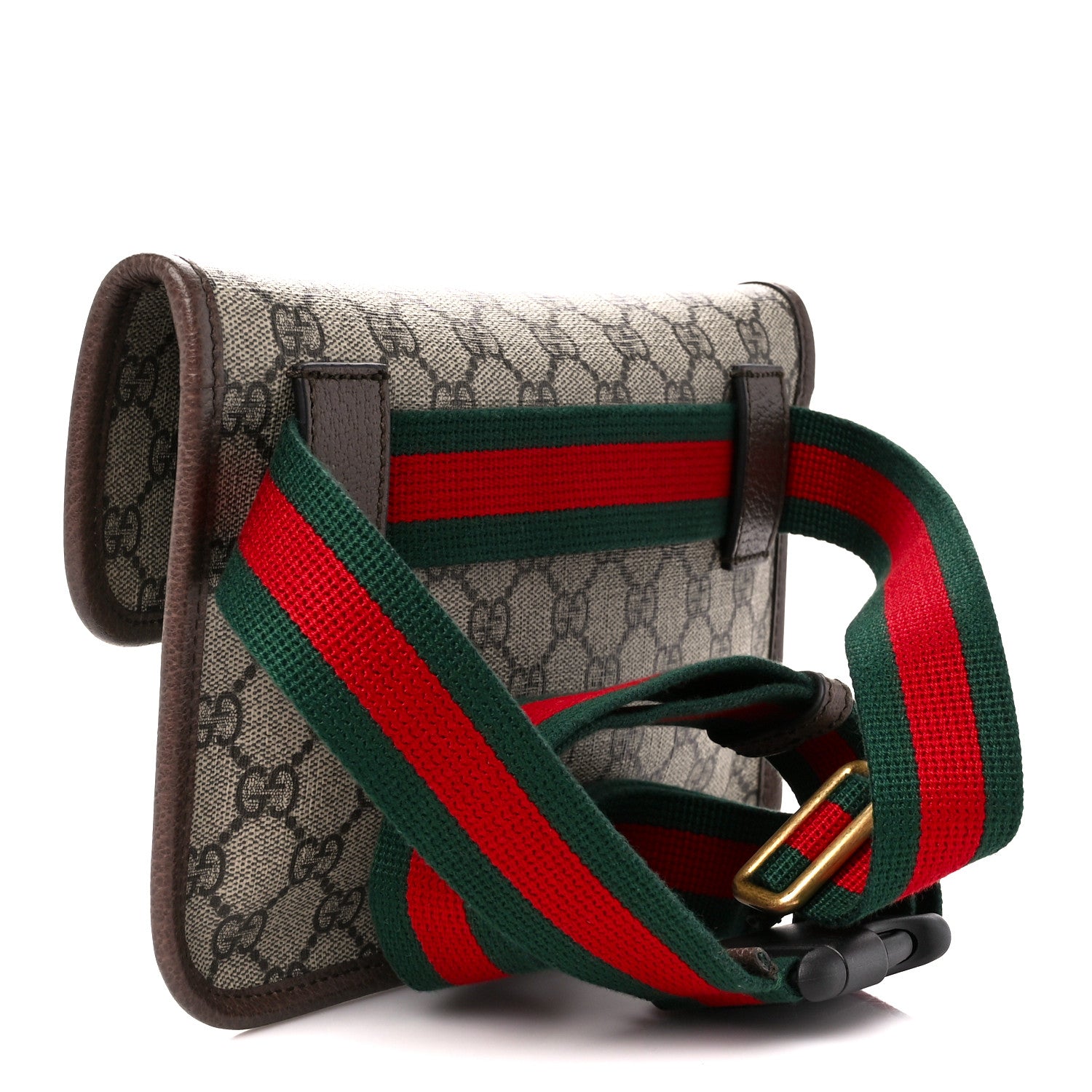 Gucci GG Supreme Monogram Neo Vintage Web Belt Bag Brown 3 of 12