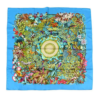 Hermes Silk Au Coeur de la Vie Scarf 90 1 of 4