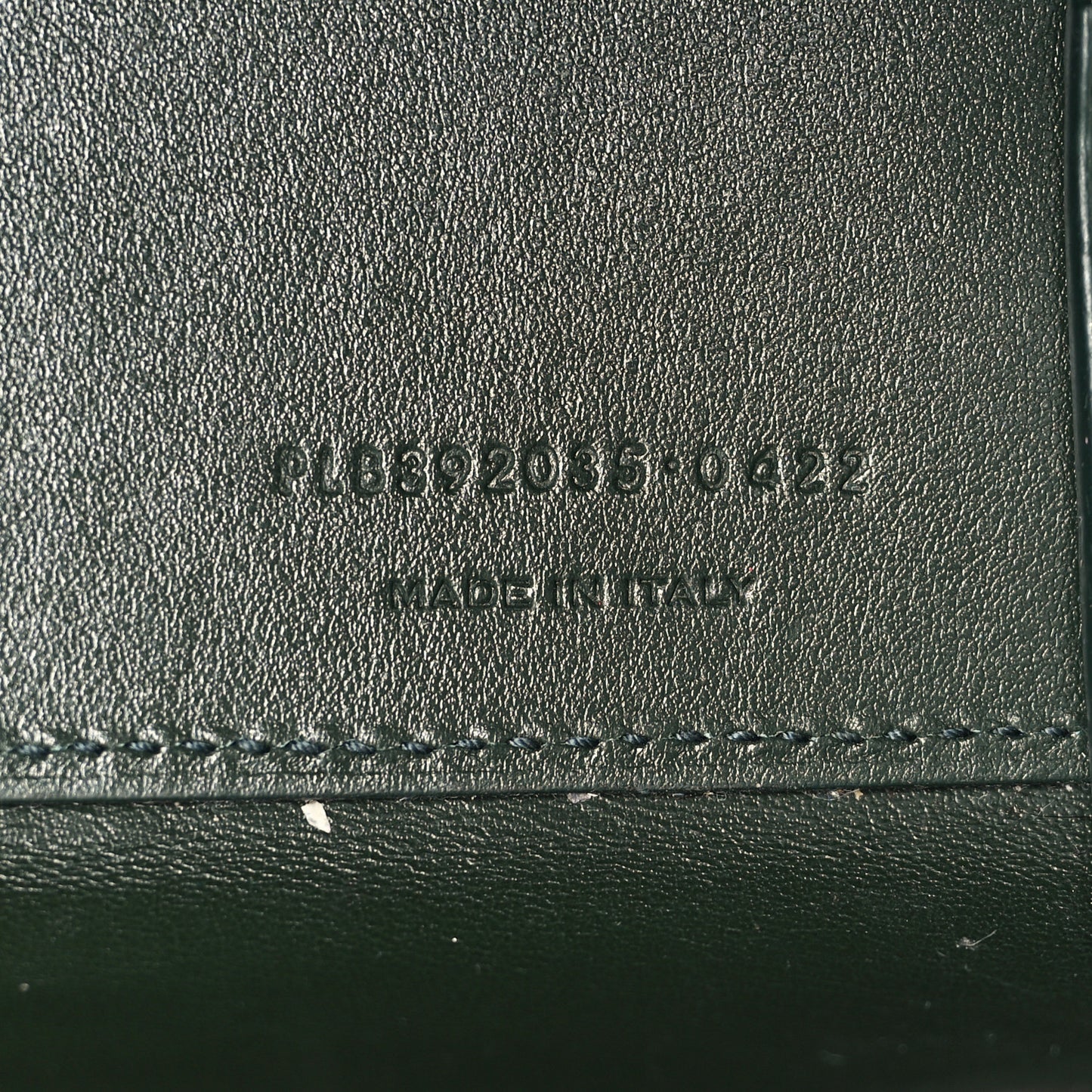 Calfskin Crocodile Embossed Nano Sac De Jour Dark Green