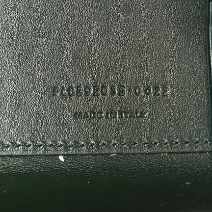 Saint Laurent Calfskin Crocodile Embossed Nano Sac De Jour Dark Green 6 of 10