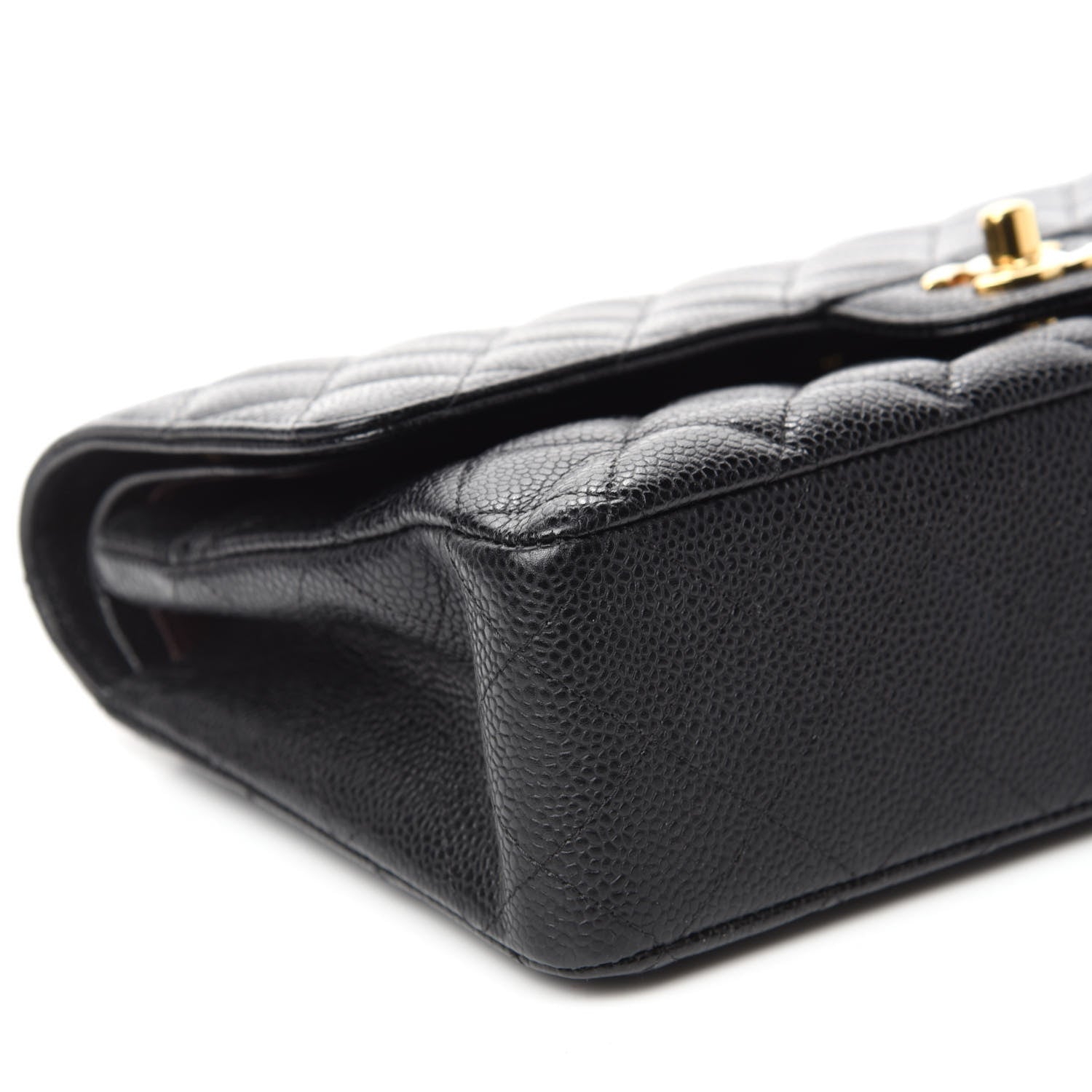 Chanel Caviar Quilted Medium Double Flap Black 6 of 13
