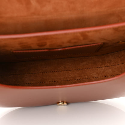 Christian Dior Box Calfskin Medium Bobby Flap Dark Tan 5 of 10