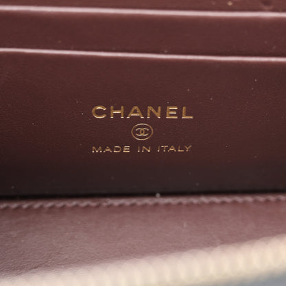 Chanel Caviar Quilted Small Vanity Case With Chain Black 6 of 14