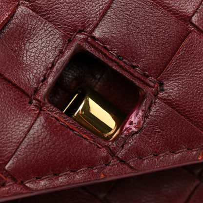 Bottega Veneta Nappa Intrecciato Long Andiamo Top Handle Clutch Barolo Barolo 8 of 12