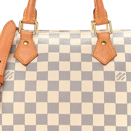 Louis Vuitton Damier Azur Speedy Bandouliere 30 8 of 13