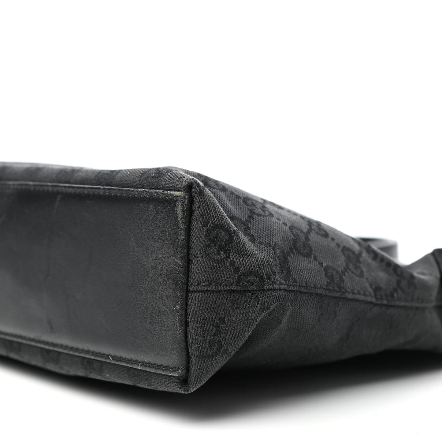 Monogram Piston Shoulder Bag Black